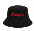 Sweepers Bucket Hat – Black (Red)