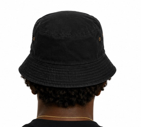 Sweepers Bucket Hat – Black (White)