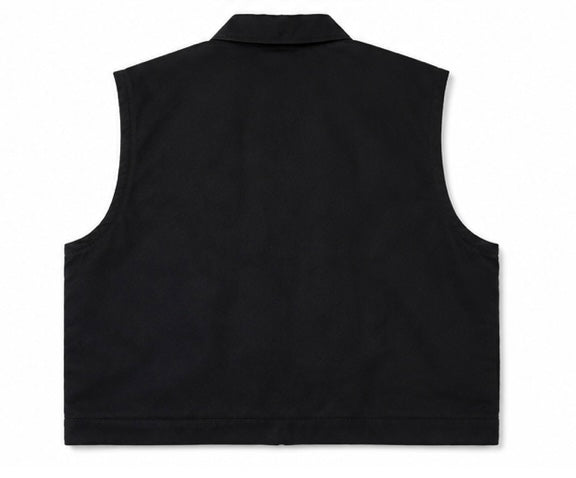 Sweepers Vest - Black (White)
